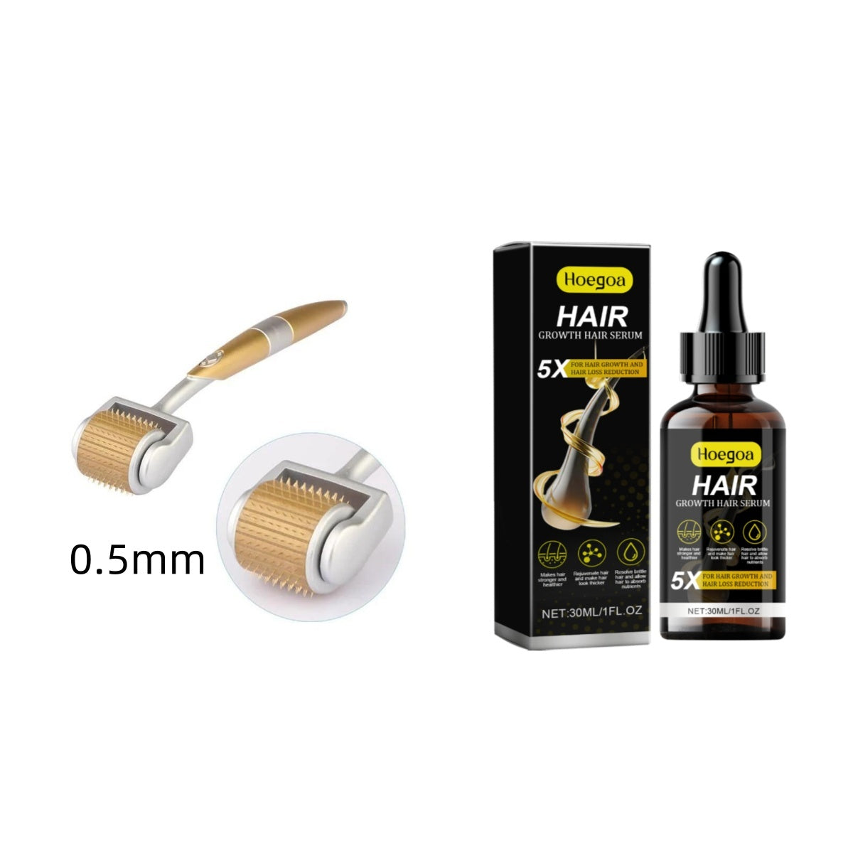 Anti hair fall - Growth Hair Serum with dharma roller free